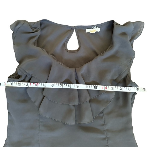 Tulle Ruffle Mini Dress Sz S - Picture 11 of 16